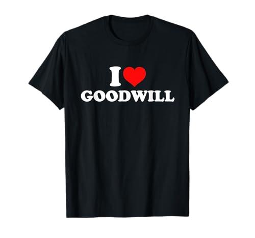 I Love Goodwill T-Shirt, L