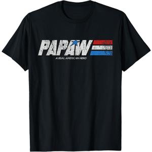 Papaw - A Real American Hero T-Shirt size 2XL