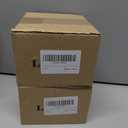 2 x EC6121 LED Downlight Fixture Cut Out Size: 4.52 * 4.52 inch MR16 GU5.3 Trimless Recessed Square Housing Frame (Black)