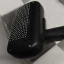 Dipoo Self Cleaning Shedding Brush - Skin Friendly Grooming Tool for Dogs, Cats, and Puppies, Deshedding and Hair Removal for Long and Short Haired Pets, Black