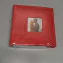 vivinin 2 Pack Photo Album 4x6, Linen Cover Photo Book, Small Photo Album Book for 36 Pockets Hold 72 Pictures, Picture Book for Photos Family Anniversaries Baby VacationsRed