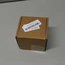 SHIMIDO Body Powder Puff and Container, 3.15" Portable Empty Powder Case Box with Lids for Baby, Women's, Travel and Home Use (White Flowers)