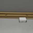 CHICOLOGY Mini Blinds for Indoor Windows 24"W x 48"H, Cappuccino Horizontal Vinyl Blinds | Cordless | Easy to Install | Sleek Low-Profile Fit for Doors, Offices, Kitchens & Apartments