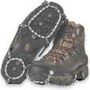 Yaktrax Diamond Grip - Full-Foot Traction on Ice, Snow, & Multi-Terrain Surfaces - Swiveling Diamond Bead Grip Points - Cold-Resistant Easy On/Off Elastic Upper Band