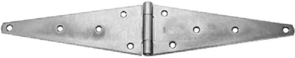 NATIONAL HARDWARE N127910 Hinge STRP ZN PLT 12IN Pack of 5