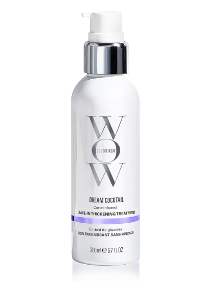 COLOR WOW Dream Cocktail Carb Infused Leavein Treatment – Transform Thin Hair to Thick & Full | with Heat Protection