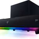 Razer Leviathan V2: Multi-Driver PC Gaming Soundbar with Subwoofer - THX Spatial Audio - Compact Design - Chroma RGB - Bluetooth 5.2 - for Desktop/Laptop, Smartphones, Tablets & Nintendo Switch