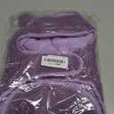 Malier Dog Winter Coat, Reversible Fleece Dog Cold Weather Coats, Windproof Warm Snow Puppy Jacket Vest Pet Clothes for Small Medium Large Dogs (Purple, Medium)