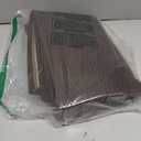 KOZYFLY Washable Runner Rug 2x5 Ft Runners for Hallways Rubber Backed Throw Rug, Braided Cotton Entryway Runner Indoor, Carpet Runners for Hallway Kitchen Entryway Bedroom, Dark Coffee/Brown