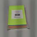 Paper Junkie Lined Sticky Notes in Bright Neon Colors, Self-Stick Memo Notepad 4 inch x 6 inch for Office & School - Pack of 8 Post Notes - Office Supplies
