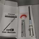 Powered Anode Rod for Hot Water Heater, Electrical Anode Rod Made of Titanium Eliminates Rotten Egg/Sulfur Smell, Fits 40-89 Gallons Hot Water Tanks, Rust and Corrosion, Reduce Limescale