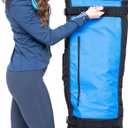 Element Equipment Wheeled Padded Ski Bag Ultimate Double - Premium High End Double Roller Travel Bag