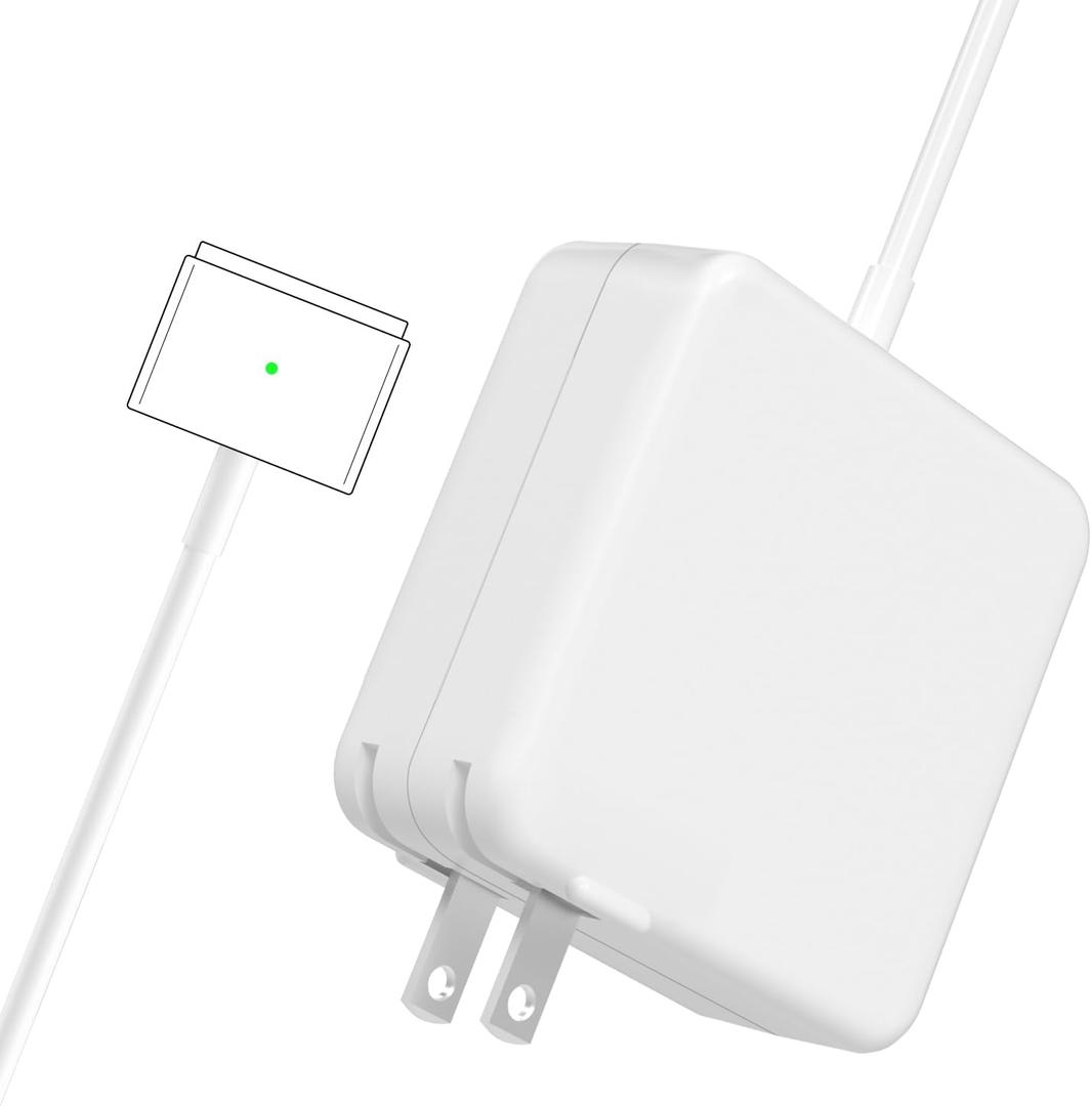Mac Book Pro Charger - 60W Magnetic 2T-Tip Power Adapter for Mac Book Pro/Air 11/13-inch Laptop (Between 2012-2017)