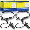 ABS Wheel Speed Sensor Front Rear Left Right Fit for 2006-2012 Mercedes-Benz Models: GL320 GL550 ML320 ML350 ML450 ML500 ML550 ML63 AMG R320 R350 R500, 4pcs