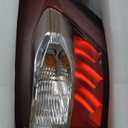 Nilight Taillight Assembly Compatible with 2017 2018 2019 Ford Escape Kuga Outer Rear Lamp Replacement OE Style LED and halogen bulbs Passenger Side