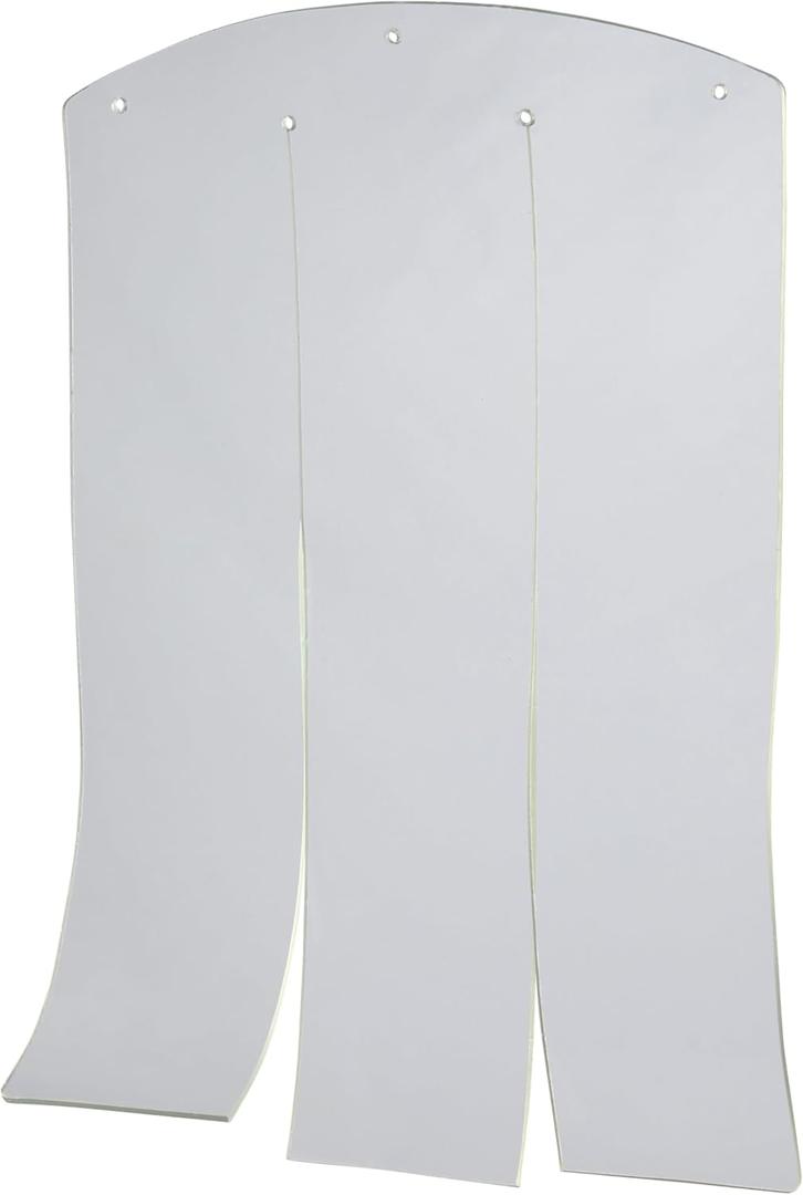 Trixie Vinyl Dog Door Flap, Fits 8.5 x 12-in Wooden Dog House Opening, Replacement Doggie Door Curtain Flap for Wooden Doghouses