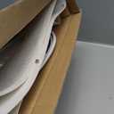 Lampshades Set of 2, 11.6" Top x 12.6" Bottom x 10" High, Drum Lamp shadesMedium Lamp shade, Beige Lampshade Natural Linen Hand Crafted, see installation video here