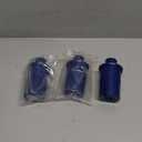 Elite Water Filter Lasting 6 Months-Efficient Long-Life Elite Filter, Replacement for Brita Pitcher Water Filter and Dispensers, Etc.,BPA FREE,3 Count(Blue)