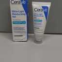CeraVe UltraLight Moisturizing Gel, Hydrating Gel Face Moisturizer For Men & For Women with Ceramides, Niacinamide, Hyaluronic Acid, Fragrance Free, OilFree, Mattifying Moisturizer, 1.75 FL Oz