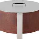 Breeo X Series Lid 24 (27.85 Inch) - Stainless Steel Firepit Lid - Keep Rain Debris and Elements Outside the Fire Pit - Durable Fire Pit Cover - Firepit Cover - USA Made - Bonfire Accessories