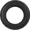 11 Inch Anti-slip Solid electric scooter tires, 90/65-6.5 Tire for Zero 11X Electric Scooter Tire Replacement Rubber Replacement Wheel, Black