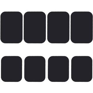Best Tek Mount Metal Plate, Phone Magnet Sticker, Metal Plate for Magnetic Mount 8 Pack