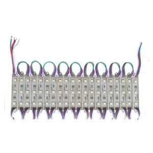 20 PCS Color RGB LED Module, 12V Super Bright 2835 3 LED Module Waterproof Decorative Light for Advertising Letter Sign. (Color, 20)