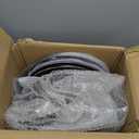 Mifoci 50 Pcs Faux Wooden Charger Plates 13 Inch Round Rustic Plastic Plates Antique Design Bulk Decorative Chargers for Dinner Tray for Wedding Dinner Table Farmhouse Party Event (Brown)