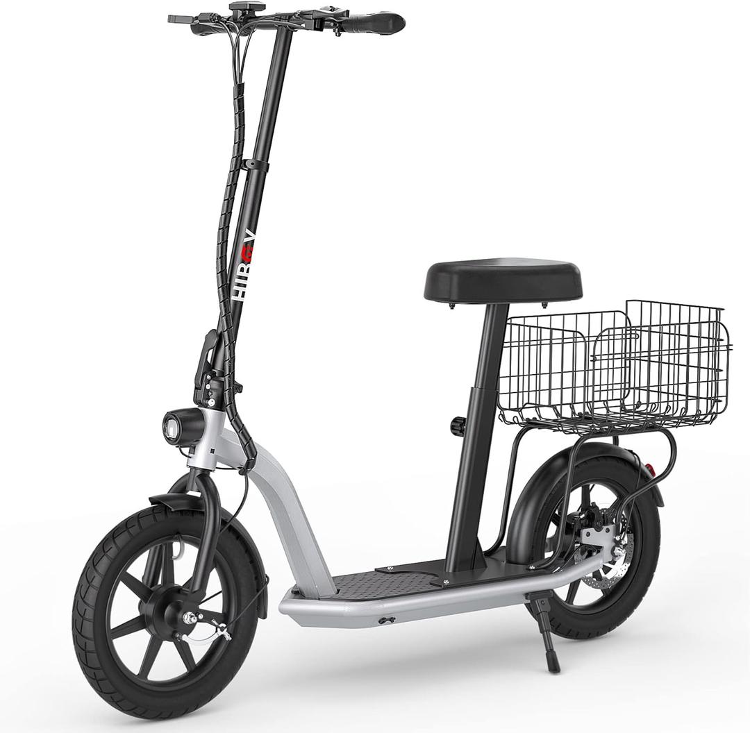 Hiboy VE1 PRO/ECOM 14 Electric Scooter - 500W/450W Motor Electric Scooter for Adults - 16"/14" Pneumatic Tires - 31 Miles Long Range & 23/22Mph Folding Commuter Escooter