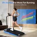 AoraPulse Portable Foldable Treadmills for Home, Small Folding Treadmill for Home Office with 300 LBS Capacity, Walking Running Exercise Electric Compact Treadmill with LED Display