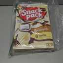 Snack Pack Chocolate and Vanilla Pudding Cups Family Pack, 12 Count