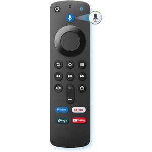 Replacement for Fire Stick Remote, firestick Remote, w/YouTube, Disney Shortcuts, for Amazon Cube, Echo Show 