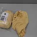 ANWUCHEN Stool Covers - 4 Soft Bar Stool Seat Covers, Elastic Slipcover for 13-18 Inch Wooden/Metal Round Chairs (Beige)