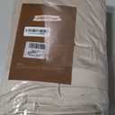 ANRODUO Beige Velvet Curtains 96 Inches Long Blackout Thermal Insulated Soundproof Curtain Privacy Room Darkening Curtains Pinch Pleat Window Drapes for Bedroom Living Room Set of 2