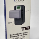 ZGEAR - Universal Camera Battery Charger W/LCD Charge Display