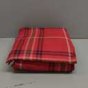 Southshore Fine Living Inc. Duvet Cover King/California King Size Set Extra Soft Bedding w/ Zipper Closure King Duvet Cover Set 108"x98", 2 Pillow Shams 20"x36"  Wrinkle Resistant Vilano Plaid Red