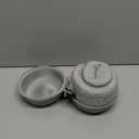 Neck Pillow Airplane, 100% Pure Memory Foam, Comfortable Breathable Cover, Travel Pillows for Airplanes, Ergonomic Design, Neck Pillow for Traveling, Airplane Pillow Flight Train, Gray