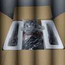 JYX Karaoke Machine with 2 Wireless Mics, 10" Woofer 500W Peak Power Big Portable Bluetooth Speaker with Bass/Treble Adjustment, PA System with Remote Control, LED Lights, Rolling Wheels and Trolley