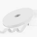 6 x Velvet Ribbon, 5/8 Inch X 25 Yd with Spool, White Velvet Ribbon- Ideal for Crafts, Gifts, Bows, Christmas Trees, Weddings, and Ornaments
