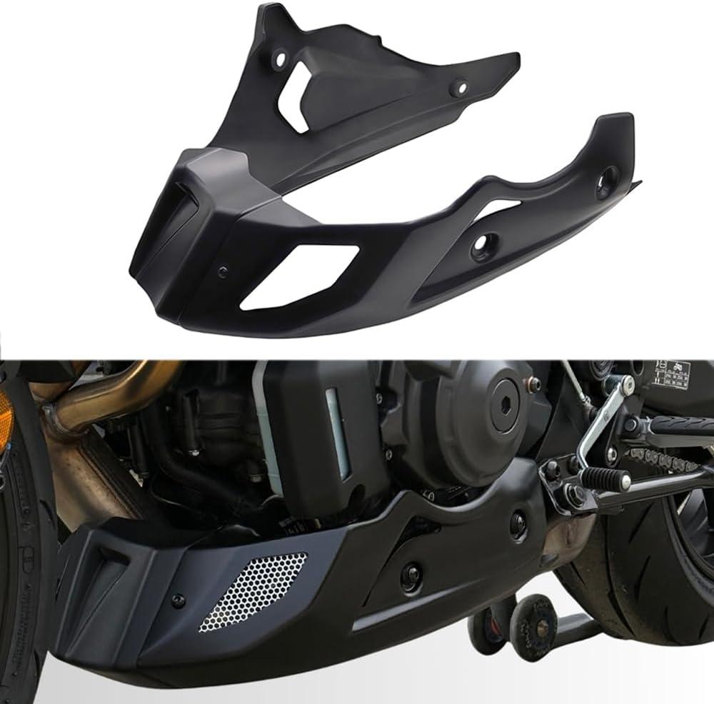 Motorcycle Belly Pan Lower Engine Spoiler Fairing Guards Cover Fit for MT07 MT-07 MT 07 mt07 2020-2025 Accessories Motorcycle Bellypan (Black)