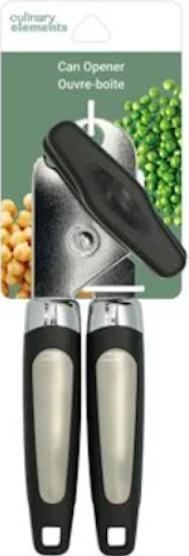 Handed Can Opener and bottle bottle openers, Lefty Kitchen Tools Utensils for Left Hand People/Adults(Black)