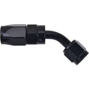 EVIL ENERGY 12AN Hose End Fitting 45 Degree Swivel for CPE Braided Hose Black