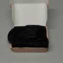 CHRSHN Ponytail Extension, Drawstring Ponytail Extension for Women Long Black Wavy Pony Tails Hair Extensions Synthetic Clip in Ponytail Hairpiece for Women (23 Inch, Black)