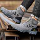 Steel Toe Boots for Men Safety Work Boots ComfortableIndestructible Industrial & Construction Shoes Mens Composite Toe Boots Size 5.5