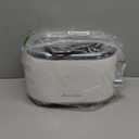 MELLERHOME Retro Toaster 2 Slice, 7 Browning Levels, 3 Functions (Reheat, Defrost, Cancel), Removable Crumb Tray, Under Base Cord Storage, White Toaster Kitchen Appliances