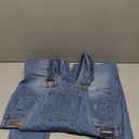 dollhouse womens Midtown Blue Denim Overalls 31/13