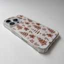 Brown Gingerbread Christmas Trees Case Compatible with iPhone 16 Pro Max, Cute Christmas Festival Case for iPhone 16 Pro Max
