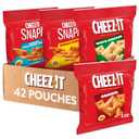 Cheez-It Cheese Crackers, Baked Snack Crackers, Lunch Snacks, Variety Pack (42 Packs), Best By: SEP 14 1025