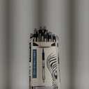 Zebra Pen F-301 Retractable Ballpoint Pen, Stainless Steel Barrel, Bold Point, 1.6mm, Black Ink, 12-Pack