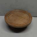 SOFE Round Wood Cake Stands Farmhouse Risers for Display Decorative, Cake Pedestal Serving Platter for Coffee Dessert Table, Party, Wedding, Dining Room, Living Room